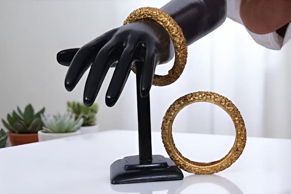 Ethnic Gold-Plated Indian Bangles / Ruchi