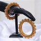 2 Pcs Modern Traditional Antique Indian Style Gold Plated Bangle / Ruchi