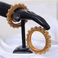 2 Pcs Modern Traditional Antique Indian Style Gold Plated Bangle / Ruchi