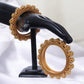 2 Pcs Modern Traditional Antique Indian Style Gold Plated Bangle / Ruchi