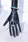 Bracelet With Ring Chain Bracelet / Ruchi