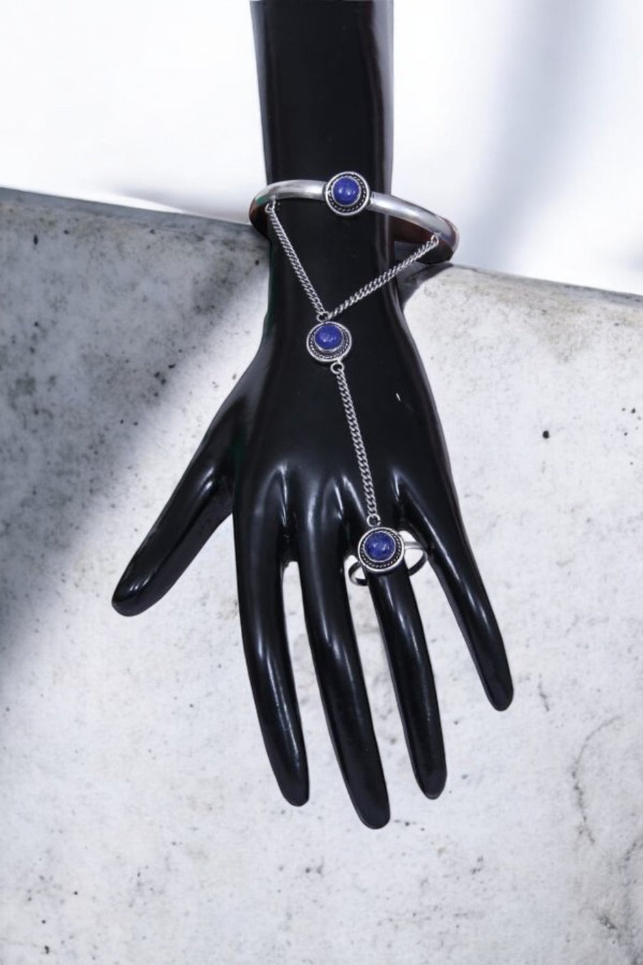 Bracelet With Ring Chain Bracelet / Ruchi