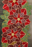 Floral Cutwork Multicolor Beaded Runner / Ruchi