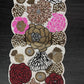 Enchanting Floral Patch Embroidered Handcrafted Beaded Table Runner / Ruchi
