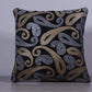 Shiny Thread Work Velvet Cushion Covers / Ruchi