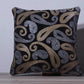 Shiny Thread Work Velvet Cushion Covers / Ruchi