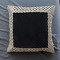 Black Velvet Cushion Cover Set / Ruchi