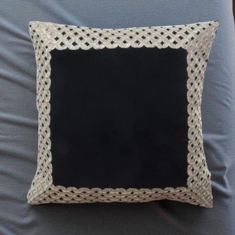 Black Velvet Cushion Cover Set / Ruchi