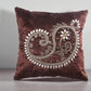 Artful Embroidered Velvet Cushion Covers