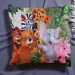 Jungle Print Cotton Cushion Covers / Ruchi