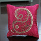 Pink Velvet Cushion Cover Set / Ruchi