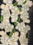 Embroidered Floral Beaded Table Runner/ Ruchi