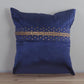Pleated Silk Stylish Cushion Cover / Ruchi