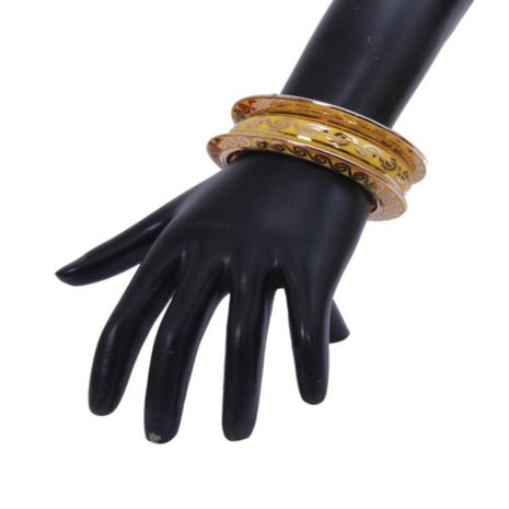 Metallic Indian Bangles Set of 3 / Ruchi