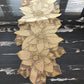 Golden Glitzy Beaded Table Runner / Ruchi