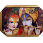 Handcrafted Radha Krishna Wall Art / Ruchi