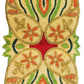 Colorful Paisley Beaded Table Runner / Ruchi
