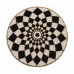 Beaded Geometric Pattern Placemat Set Of 2 / Ruchi