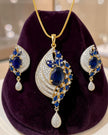 Exquisite American Diamond Necklace And Earrings Set / Ruchi