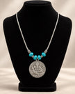 Hindu God Ganesha Metal Pendant Necklace / Ruchi