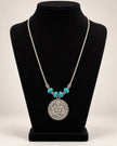 Hindu God Ganesha Metal Pendant Necklace / Ruchi