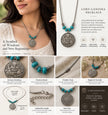 Hindu God Ganesha Metal Pendant Necklace / Ruchi