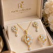 Elegant Gold-Plated Crystal Jewelry Set / Ruchi