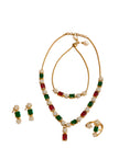 Modern Multicolor Gemstone Jewelry Set / Ruchi