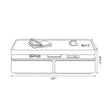 Modern Coffee Table TV Stand Set