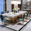 6 Piece Leather Luxurious Dining Chair Set / Ruchi