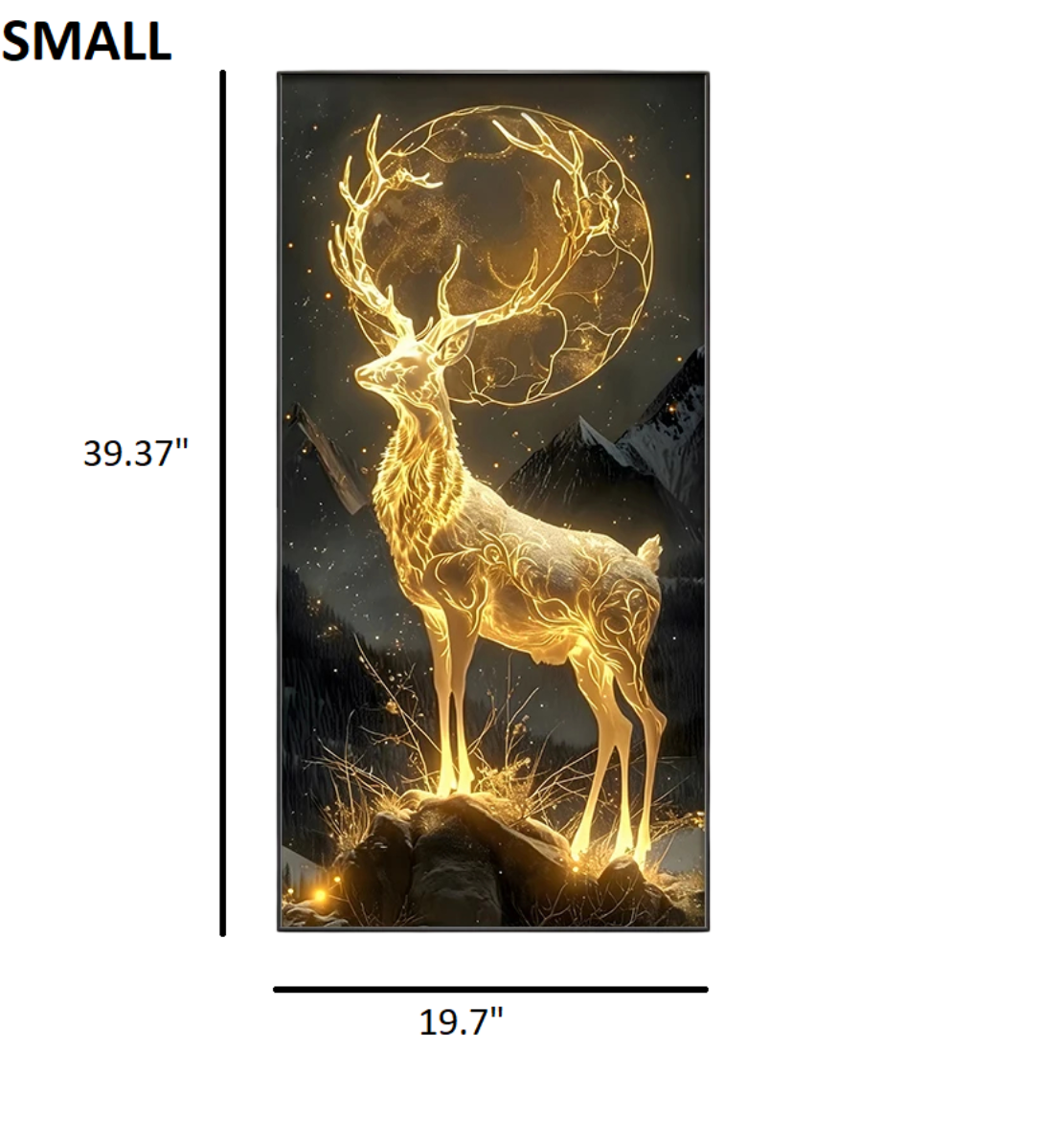 Nature Entrance Wall Decor LED Lamp / Ruchi