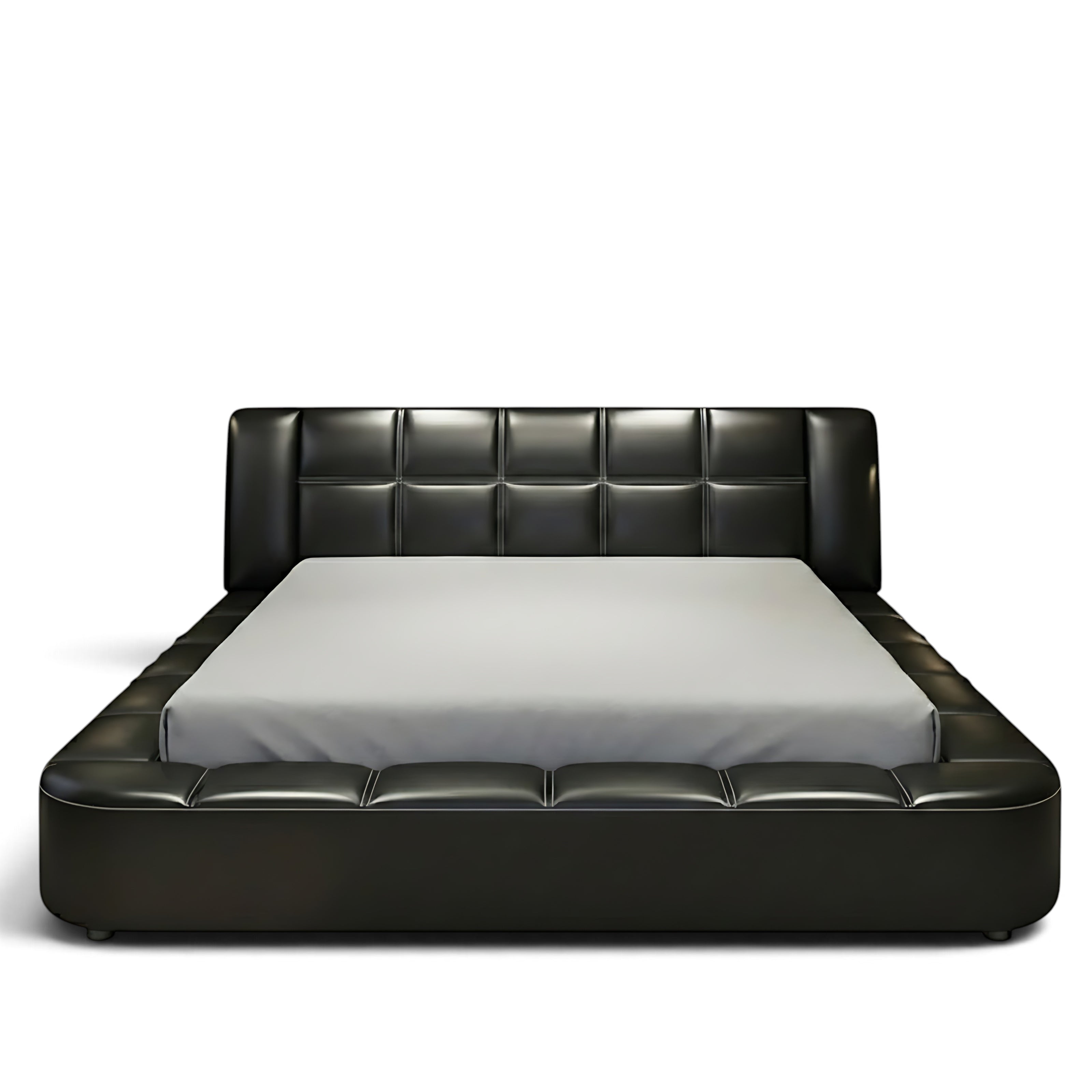 King Size Genuine Leather Bed / Ruchi