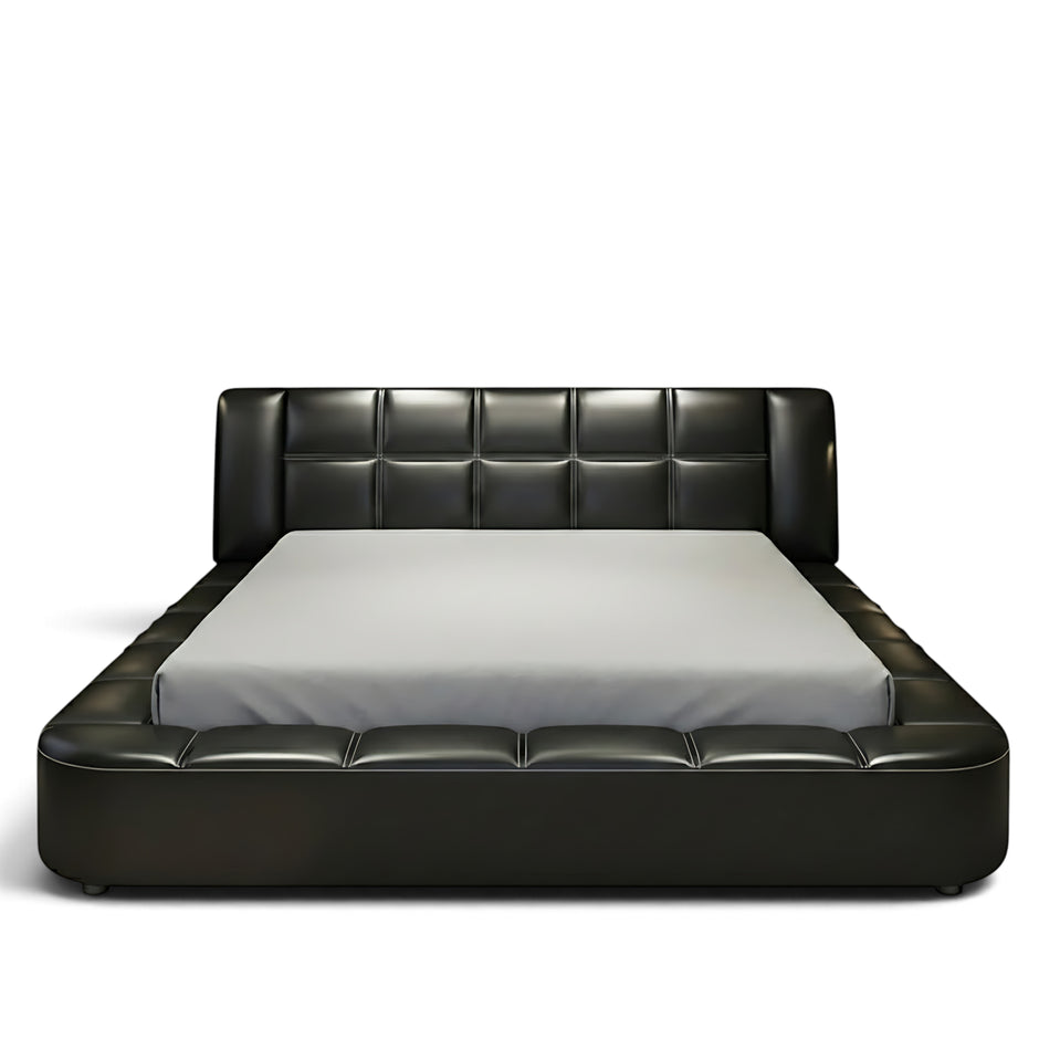 King Size Genuine Leather Bed / Ruchi