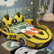 LED Car Leather Kids Bed With Storage / Ruchi