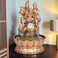 Resin Fountain with Statue Decor / Ruchi