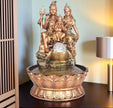 Resin Fountain with Statue Decor / Ruchi