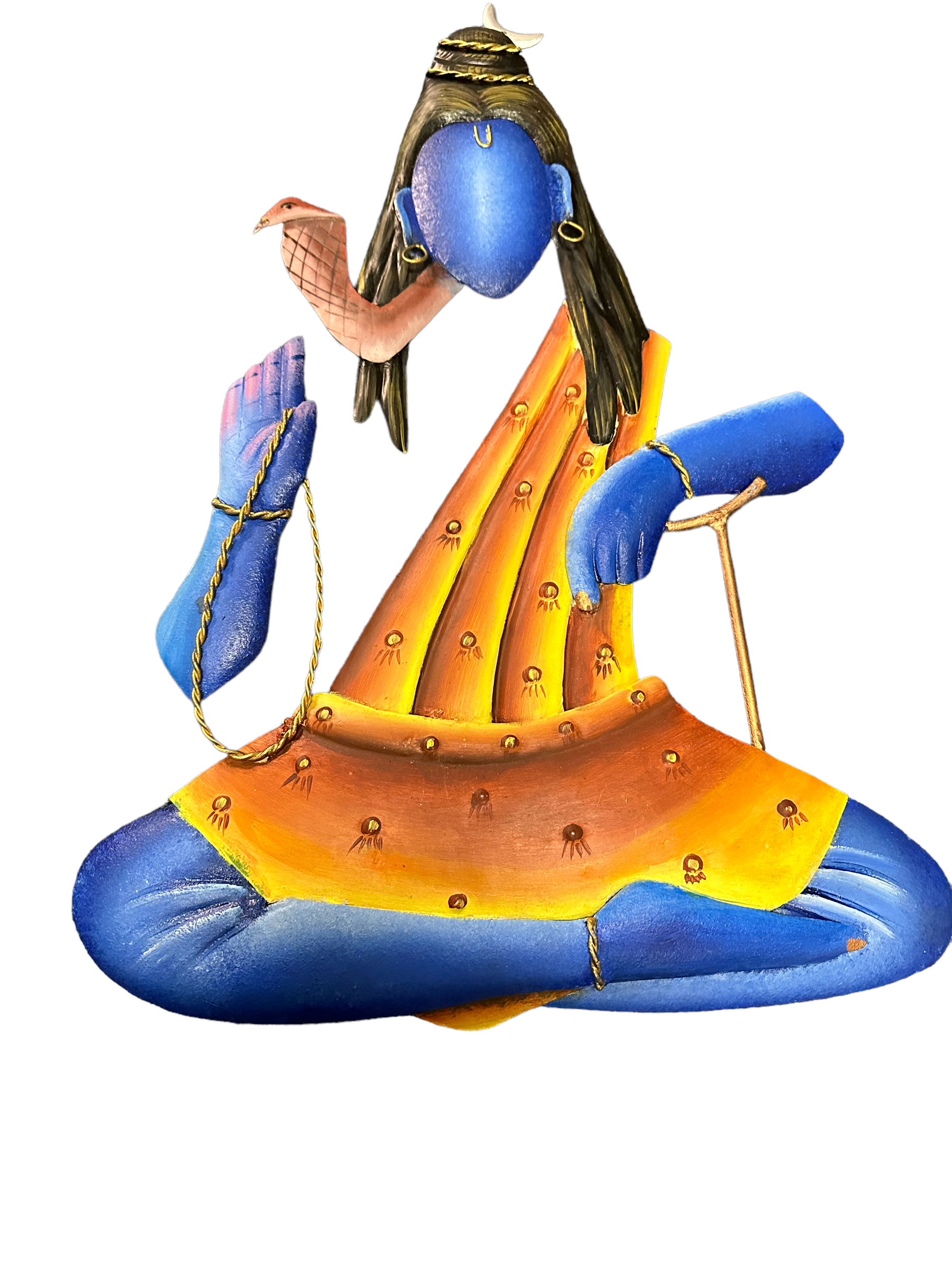 Lord Shiva Metal Wall Decor / Ruchi