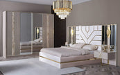 Modern Fabric Bedroom Set / Ruchi