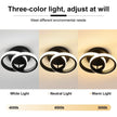 Modern Geometric LED Flush-Mount Ceiling Lights / Ruchi