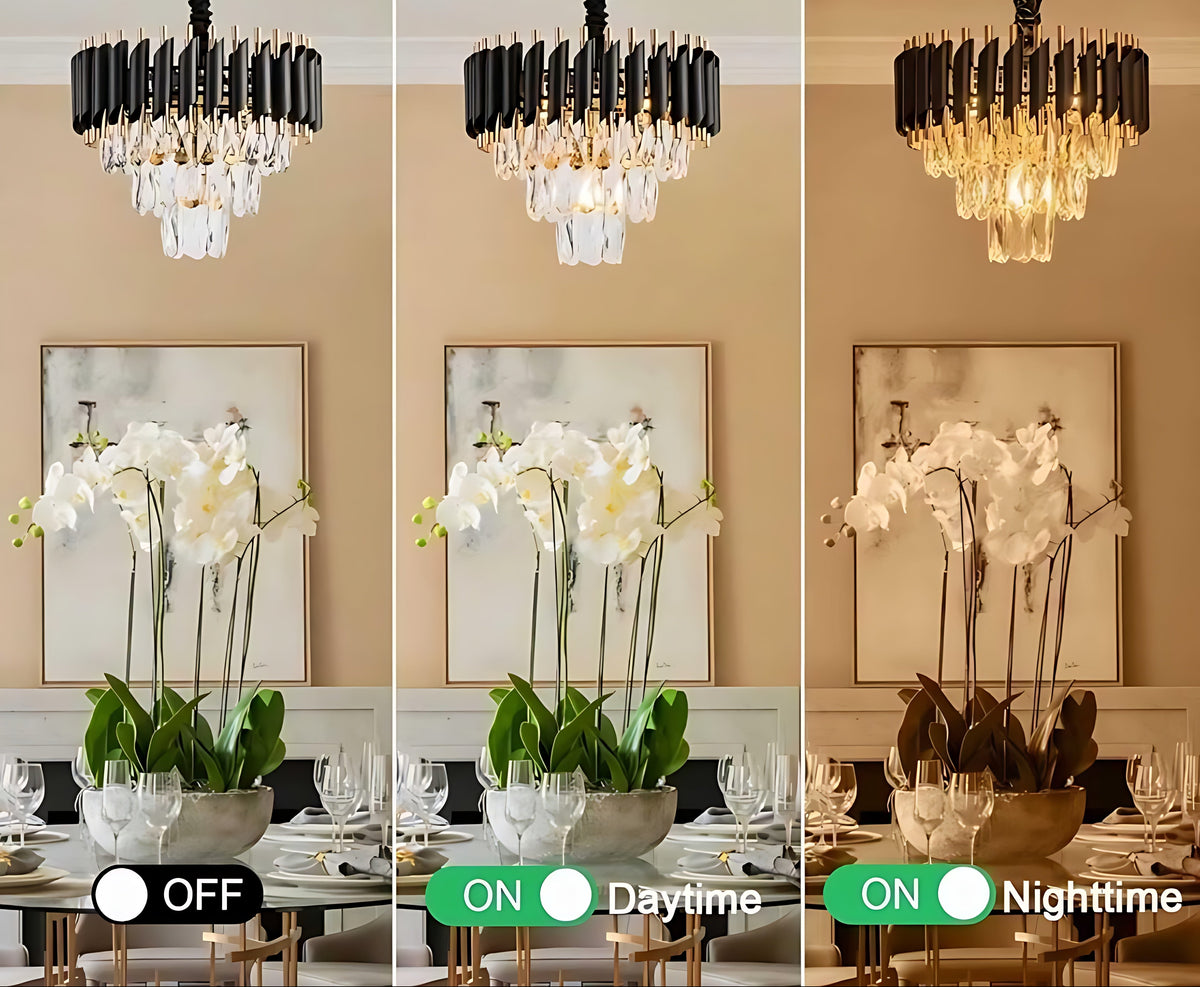 Modern Round K9 Crystal Luxurious Chandelier / Ruchi
