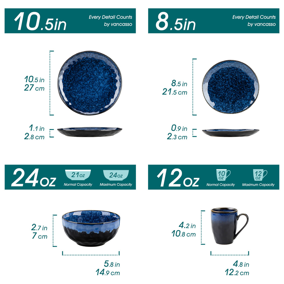 Traditional Design Ceramic Dinnerware Set / Ruchi