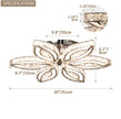 Remote Control LED Crystal Ceiling Lamp Chandelier / Ruchi