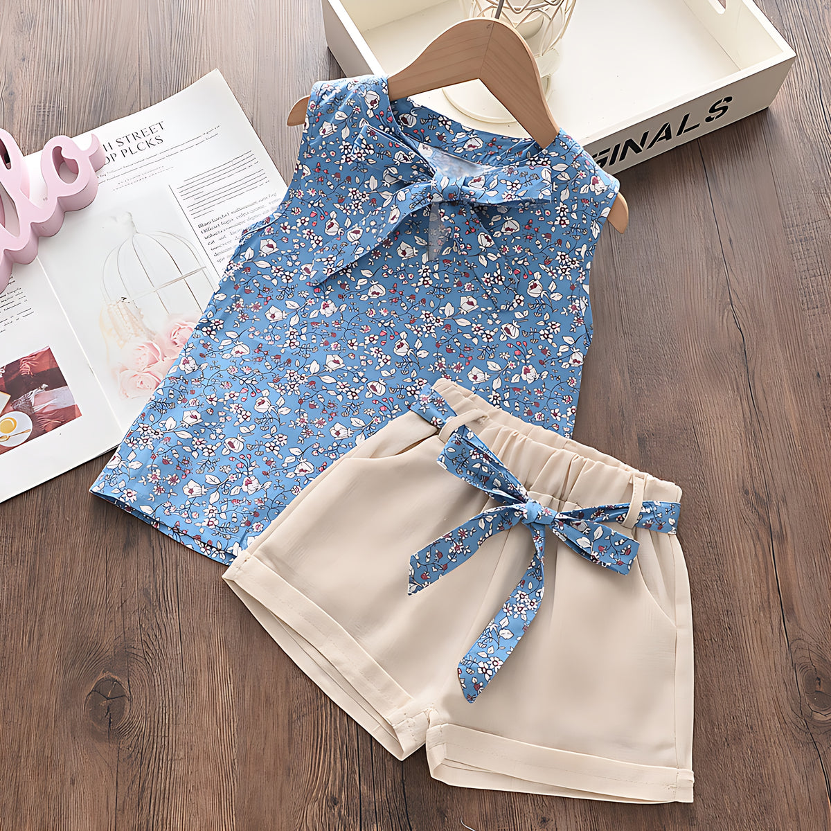 Baby Girls Cute Vest and Shorts Sets For Summers / Ruchi