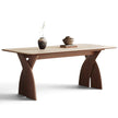 Minimalist Rectangular Marble Top Dining Table Set / Ruchi