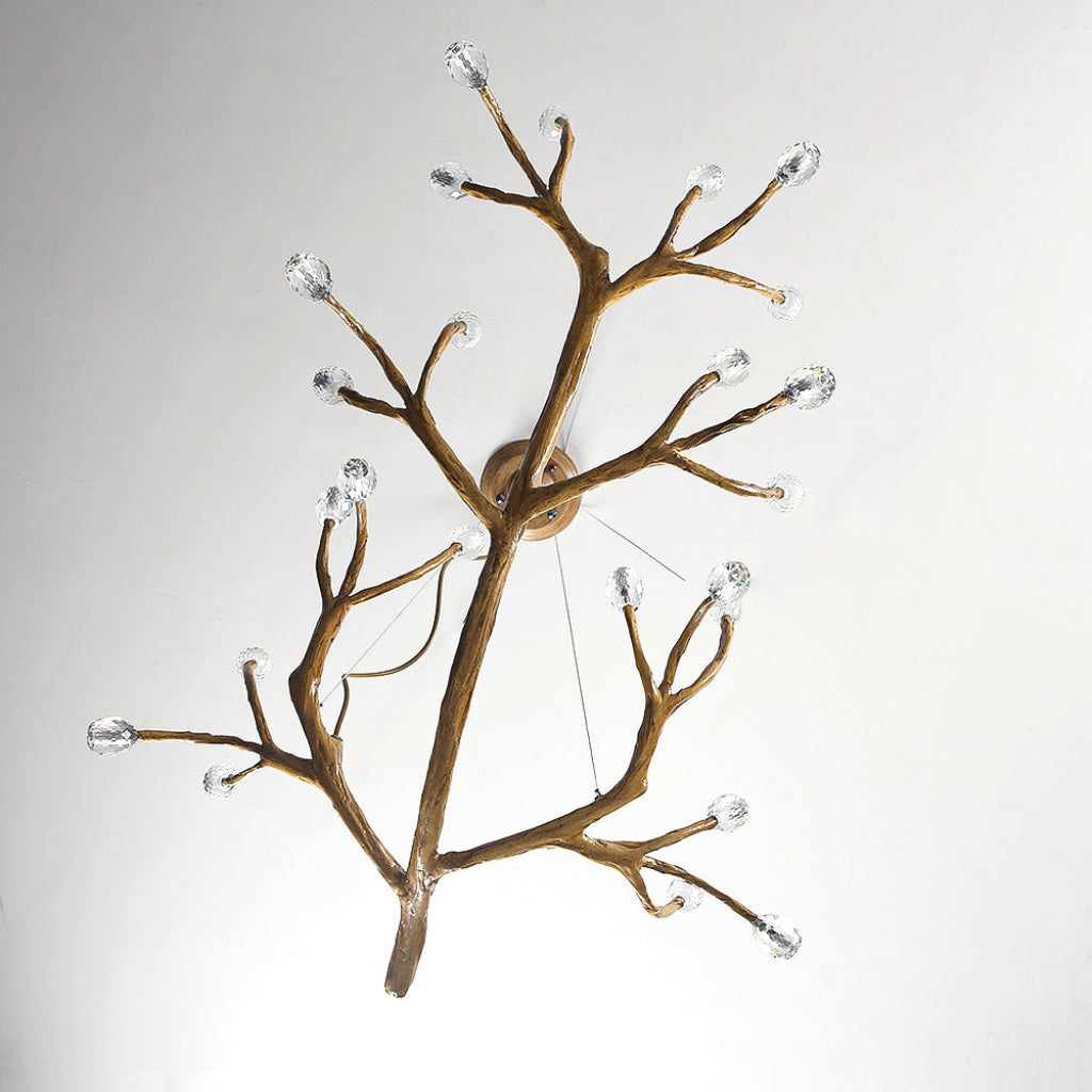 LED Crystal Bubble Tree Branch Chandelier / Ruchi