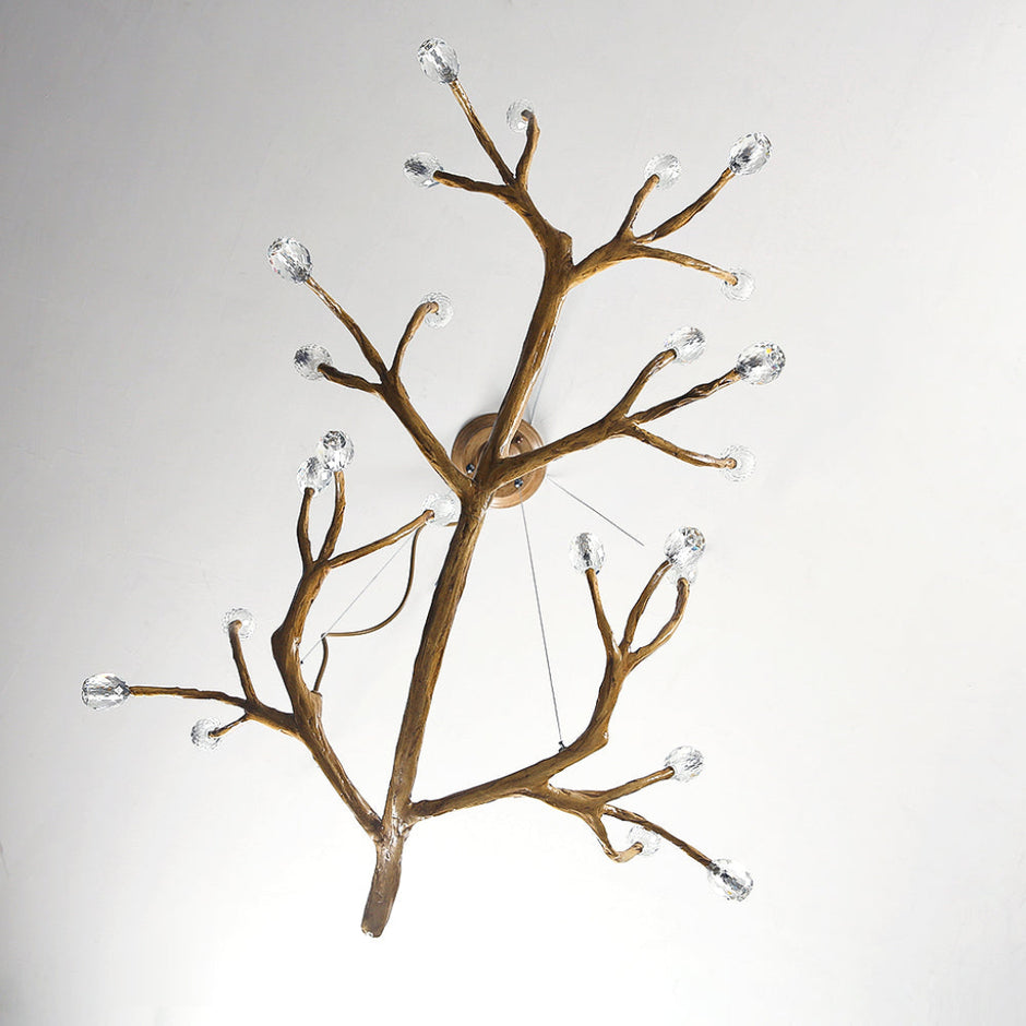 LED Crystal Bubble Tree Branch Chandelier / Ruchi