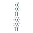 Honeycomb Pattern Plastic Plant Trellis Pack Of 2 / Ruchi