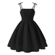 Girls Elegant Tiered Polyester Dress With Bow Straps / Ruchi