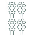 Honeycomb Pattern Plastic Plant Trellis Pack Of 2 / Ruchi