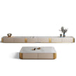 Marble Top Wooden Coffee Table And TV Stand / Ruchi